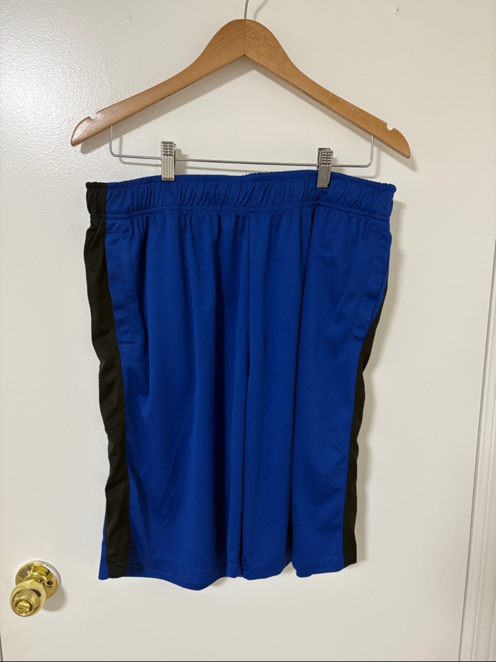 Marshalls Blue and Black Athletic Shorts